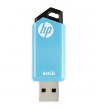 HP V150W 64 GB Pen Drive, USB 2.0, Blue